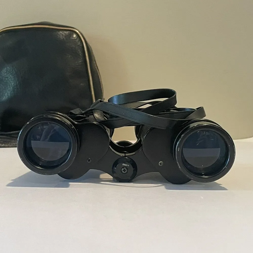 Vintage Kmart Focal Binoculars 7x35 ZWCF10 Wide‎ Angle Box Case Manual